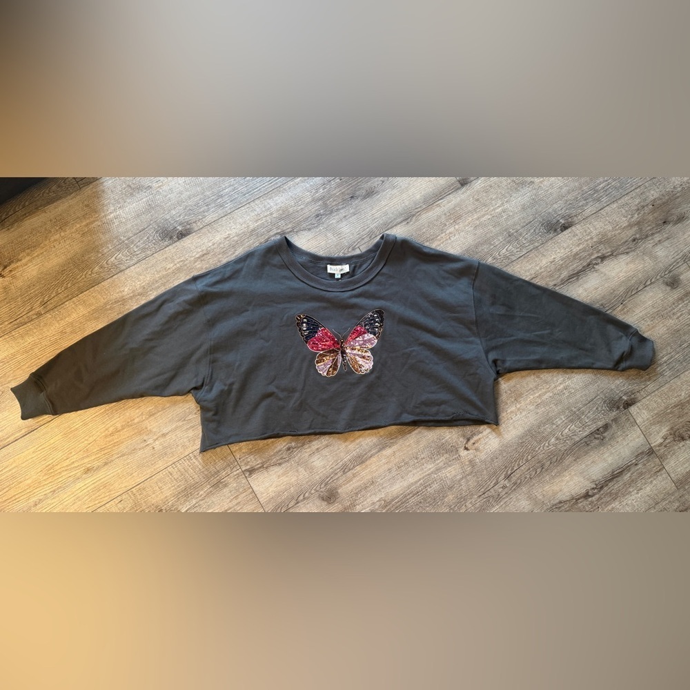 Peach Love California Gray Crewneck Tee with Tag